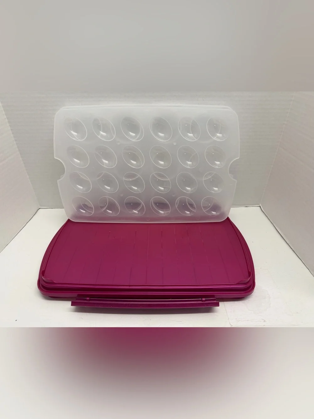 LocknLock 9x13 Cake Carrier w/ Deviled Egg & Cupcake Inserts (5 Colors Avail.)